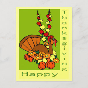 Happy thanksgiving helg vykort