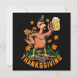 Happy thanksgiving Helgdag Card Julkort