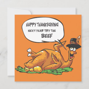 Happy thanksgiving Helgdag Card Julkort