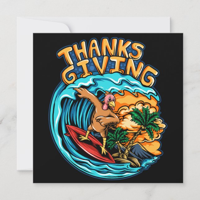 Happy thanksgiving Helgdag Card Julkort (Framsida)