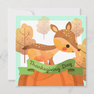 Happy thanksgiving Helgdag Card Julkort