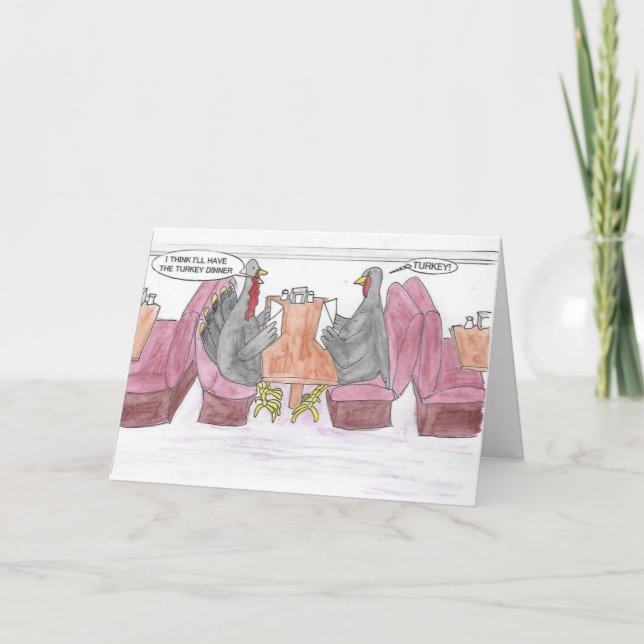 Happy thanksgiving helgkort (Framsida)