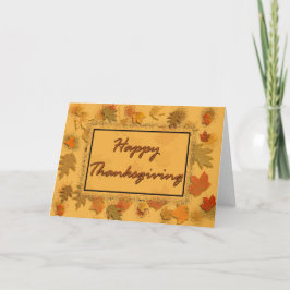 Happy thanksgiving helgkort