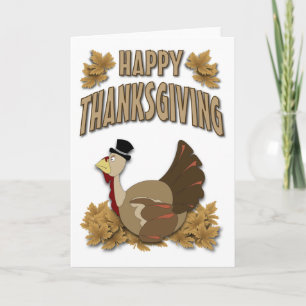 Happy thanksgiving helgkort