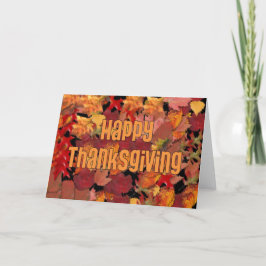 Happy thanksgiving helgkort