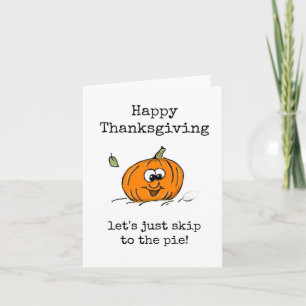 Happy thanksgiving, Hoppa till Paj, Pumpkin Card Kort
