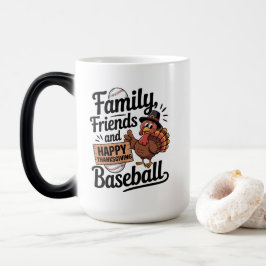 Happy thanksgiving Höst löv Magisk Mugg