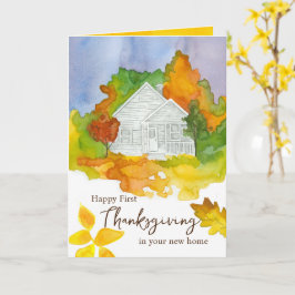 Happy thanksgiving i Träden på din nya hemsida Kort