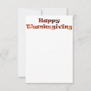 Happy thanksgiving inbjudningar