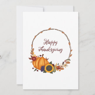 Happy thanksgiving inbjudningar