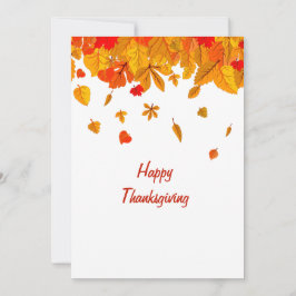 Happy thanksgiving inbjudningar