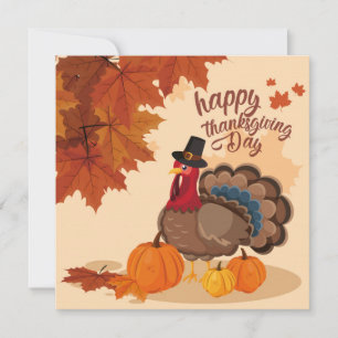 Happy thanksgiving julkort