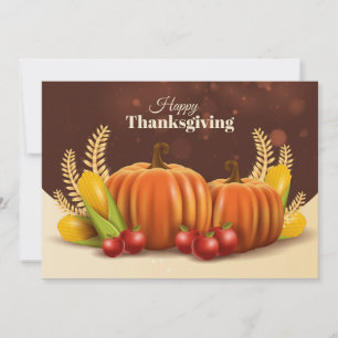Happy thanksgiving julkort