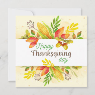 Happy thanksgiving julkort