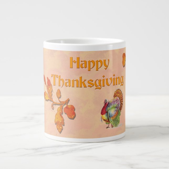   Happy thanksgiving Jumbo Mugg (Framsidan)