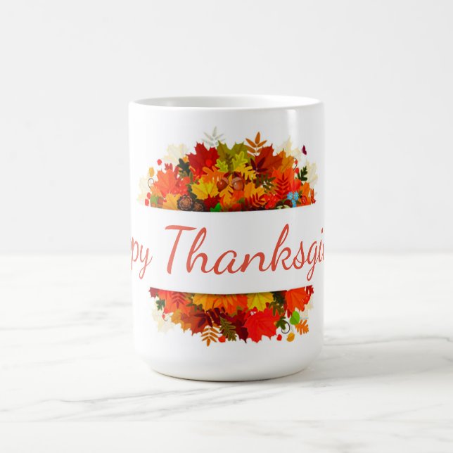 Happy thanksgiving kaffemugg (Center)