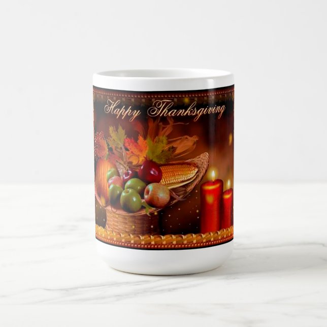 Happy thanksgiving kaffemugg (Center)