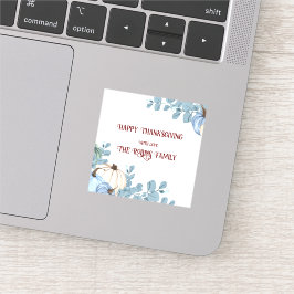 Happy thanksgiving klistermärken