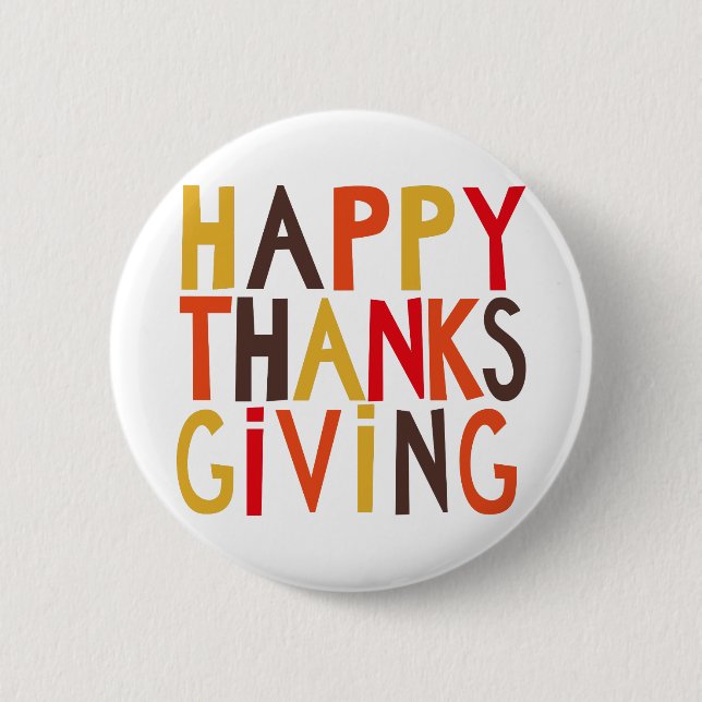 Happy thanksgiving! Knapp (Framsida)