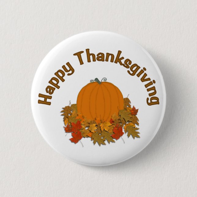 Happy thanksgiving knapp (Framsida)