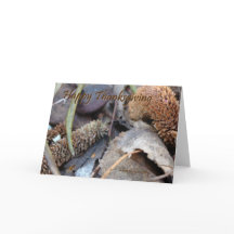 Happy thanksgiving - kort