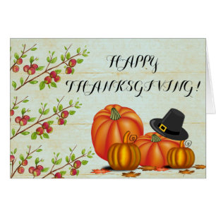 Happy thanksgiving! Kort för hälsning