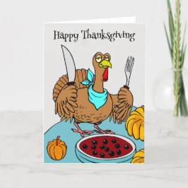 Happy thanksgiving-kort helgkort