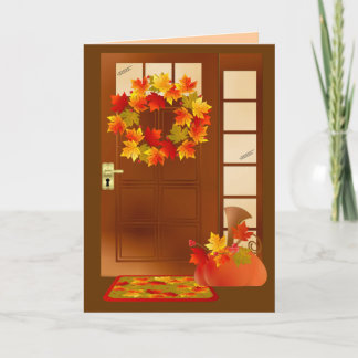 Happy thanksgiving-kort helgkort
