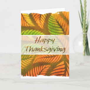 Happy thanksgiving-kort helgkort