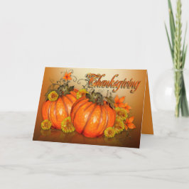Happy thanksgiving-kort med dikt helgkort