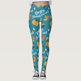 Happy thanksgiving leggings