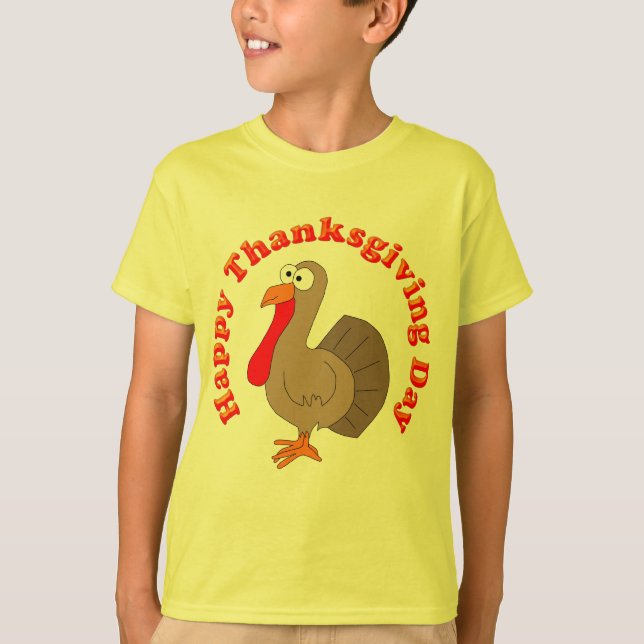 Happy thanksgiving lurar T-tröja Tee Shirt (Framsida)