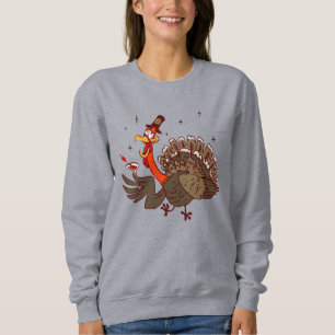 happy thanksgiving lustig kalkon t shirt