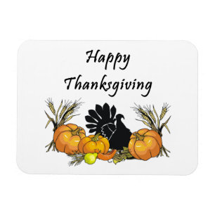Happy thanksgiving magnet