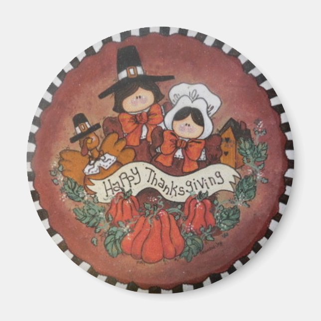 Happy thanksgiving Magnet (Framsidan)