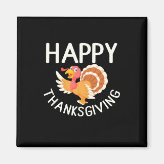 Happy thanksgiving magnet