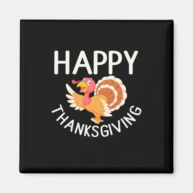 Happy thanksgiving magnet (Framsidan)