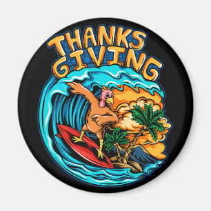 happy thanksgiving magnet