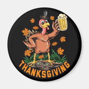 Happy thanksgiving magnet
