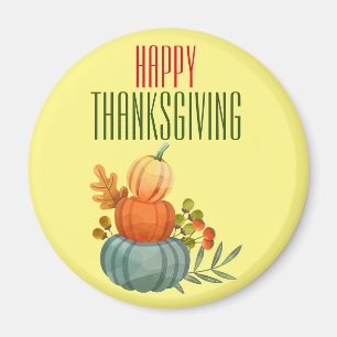 Happy thanksgiving magnet