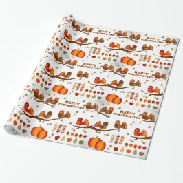Happy thanksgiving Mönster Presentpapper