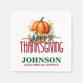 Happy thanksgiving Office Party Pappersservett