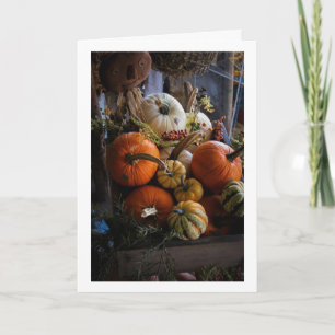 HAPPY THANKSGIVING ÖVER MILERNA HELGKORT