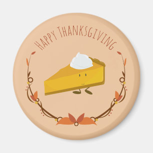 happy thanksgiving Paj Segment Magnet