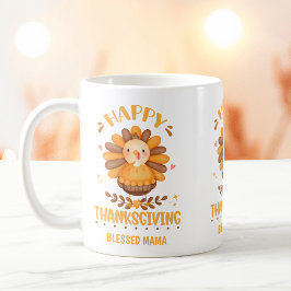 Happy thanksgiving Personlig Kaffemugg