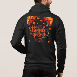 happy thanksgiving personlig namn t shirt
