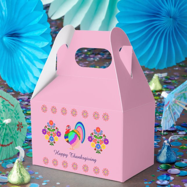 Happy thanksgiving. Polska designblommor. Presentaskar (Part)