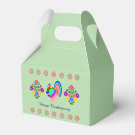 Happy thanksgiving. Polska designblommor. Presentaskar