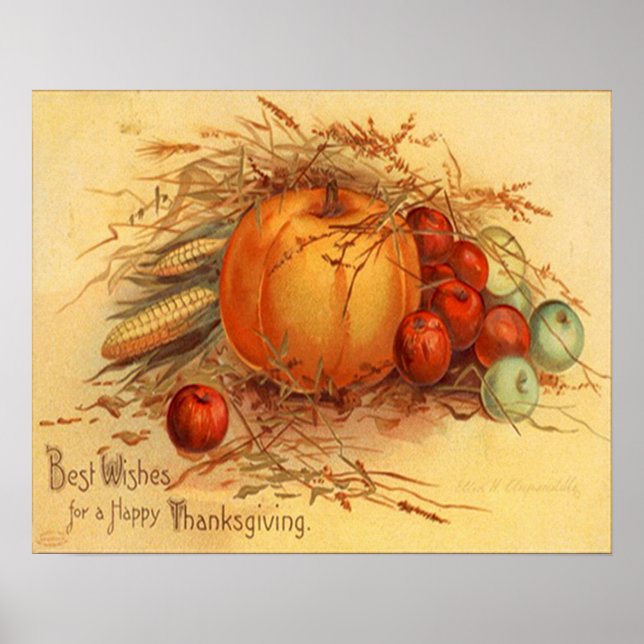 Happy thanksgiving! poster (Framsidan)