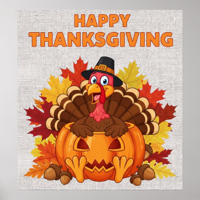 Happy thanksgiving Poster (Framsidan)